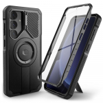 Tech-Protect Kevlar MagSafe+ &Uuml;mbris jaoks Samsung Galaxy S25 Plus - must