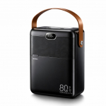 I&scaron;orinė baterija Power Bank Remax RPP-118 22.5W 80000mAh juoda