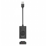 Orico SC2 External Multifunction Sound Card with USB-A - Must