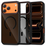 Tech-Protect MagHybrid MagSafe &Uuml;mbris jaoks iPhone 17 Pro Max - Must and Punane