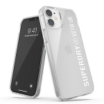 SuperDry Snap iPhone 12 mini Clear Case baltas 42593