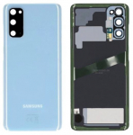 Galinis dangtelis Samsung G980/G981 S20 Cloud Blue originalus (used Grade B)