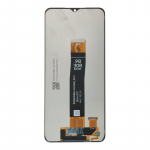 Ekranas Samsung A12 Nacho A127 / A12s A127 su lietimui jautriu stikliuku juodas (Must Flex Version) OEM