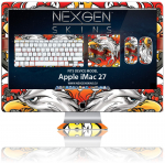 Nexgen dekoratiivne 3D-efektiga kleebis seadmele iMac 27-inch, Iron Eagle 3D