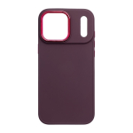 Case for iPhone 18 Pro Max / 17 Pro Max Frame dark cherry