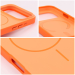 Case for iPhone 18 Pro / 17 Pro Forcell F-Protect Chromatic Premium compatible with MagSafe orange