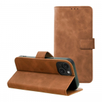 TENDER Book &Uuml;mbris jaoks IPHONE 15 brown