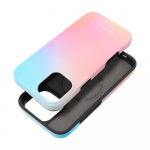 FORCELL F-PROTECT Mirage, karinio standarto i&scaron;bandytas magnetinis dėklas telefonui IPHONE 16 PLUS, rausvai mėlynas