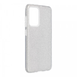 Blizgus dėklas telefonui SAMSUNG A52 5G / A52 LTE (4G) / A52S sidabrinis