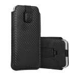 Wonder CARBON &Uuml;mbris (Size XXL) jaoks Samsung S25 Ultra/S24 Ultra/M35/M23/A16 5G/Xiaomi Redmi 14C BLACK