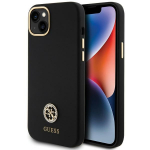 Guess Silicone Logo Strass 4G &Uuml;mbris jaoks iPhone 15 Plus / 14 Plus 6.7" - must