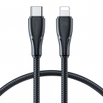 Joyroom Surpass Series A11 Lightning /USB-C 20W 0.25 m kaabel - must