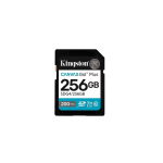Kingston memory card 256GB SDXC Canvas Go Plus Gen4 200MB/s C10 UHS-I U3 V30