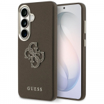 Guess &uuml;mbris Grained Big 4G Metal Logo Samsung Galaxy S26 pruun