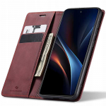 Spacecase Dėklas Wallet Galaxy S25+ raudonas