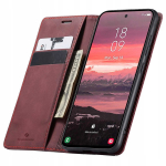 Spacecase Dėklas-piniginė Galaxy S25 Edge raudonas