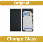 Ekranas skirtas Sony Xperia Z2 D6503 juodas su rėmeliu (Atnaujintas: China)