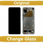 LCD ekranas suderinamas su Xiaomi Mi 11 5G su rėmeliu / Midnight Gray / (Renewed: China)