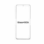 I&scaron;orinio ekrano stiklas suderinamas su "Pro+" Samsung F721 Z Flip4 / SOFT FRONT GLASS + OCA / komplektas