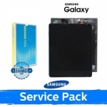 LCD ekraan &uuml;hilduv Samsung F956 Z Fold6 raamiga / roosa / (Service Pack)