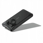 Power Bank Veger "W1156" juodas 10000mAh (belaidis įkrovimas 15W / PD 22.5W / QC3.0)