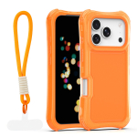 Safepop &uuml;mbris rihmaga iPhone 17 Pro Max 6,9" jaoks oranž