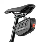 Rockbros C61 jalgratta sadulakott nutika tagatulega 0.45L - must