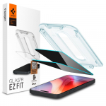 Spigen Glas.tR EzFit Privacy Karastatud klaas jaoks iPhone 15/16 with Adapter (2 pcs.)
