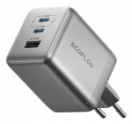EcoFlow RAPID Pro 100W mains charger, 2xUSB-C, 1xUSB-A, GaN