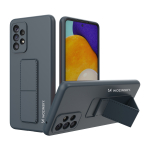 Wozinsky Kickstand Case silikoonist &uuml;mbris koos statiiviga Samsung Galaxy A73-le tumesinine