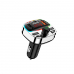Dudao R2PRO+ Transmitter with PD25W Bluetooth 5.3 RGB Charging Ports - Must and Silver