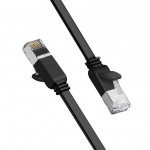 UGREEN plok&scaron;čias laidas interneto tinklo laidas ETHERNET PATCHCORD RJ45 CAT 6 UTP 1000MBPS 2M juodas (50185)