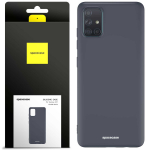 Spacecase Silikoninis dėklas Galaxy A51 juodas