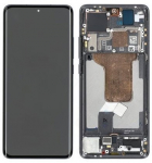 Ekranas Xiaomi 12 5G/12X 5G/12S 5G su lietimui jautriu stikliuku ir rėmeliu Black originalus (used Grade A)