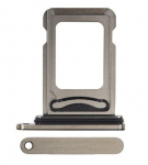 SIM kortelės laikiklis skirtas iPhone 15 Pro/15 Pro Max Dual SIM Natural Titanium ORG