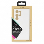 Dėklas "TM Pure Silicone" skirtas Samsung S918 S23 Ultra / White / (Blister)