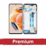 Ekranas skirtas Xiaomi Redmi Note 12 Pro 4G juodas su rėmeliu OEM
