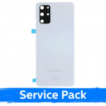Tagakaas &uuml;hilduv Samsung G985 S20 Plus / Cloud valge / (Service Pack)