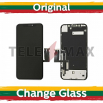 LCD ekraan iPhone XR must (C3F / LG) originaal (uuendatud: Telemax)
