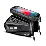 WILDMAN reisikott jalgratta raamile lukuga, 1,2L (4"-7"), ES6, must