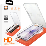 Tel Protect Dust-Free Easy Fit HD Titan karastatud klaas Iphone 16 Pro/17 must
