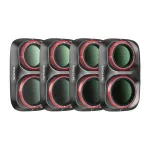 Freewell Bright Day 4 filtriga komplekt DJI Osmo Pocket 4P kaamerale: ND8/PL / ND16/PL / ND32/PL / ND64/PL