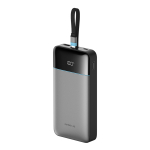 Cuktech LPB252N 120W 25000mAh akupank sisseehitatud USB-C-kaabliga &ndash; v&auml;rv: hall