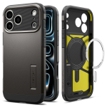 Spigen Tough Armor T MagSafe &uuml;mbris iPhone 17 Pro / 18 Pro jaoks, grafiithall