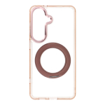 Case for Samsung S26 Frame Circle Stand compatible with MagSafe gold