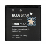 Aku jaoks Nokia 6280 / 9300 / 6151 / N73 1200 mAh Sinine Star Premium