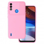 Camshield Soft dėklas telefonui Motorola Moto E7 Power/E7i Power &scaron;viesiai rožinis