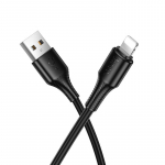Kaabel USB A to Lightning Hoco 2,4A 1 m X120 must
