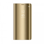 Smart Clear View &uuml;mbris jaoks Samsung Galaxy S23 FE kuldne