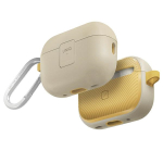 Uniq Clyde Lock &Uuml;mbris jaoks AirPods Pro 2 (2022/2023) - beige and kollane